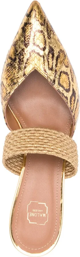 Leopard-Print 60mm Leather Mules - Image 4