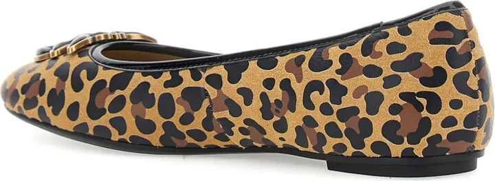 Leopard-Print Ballerina Flats - Image 3