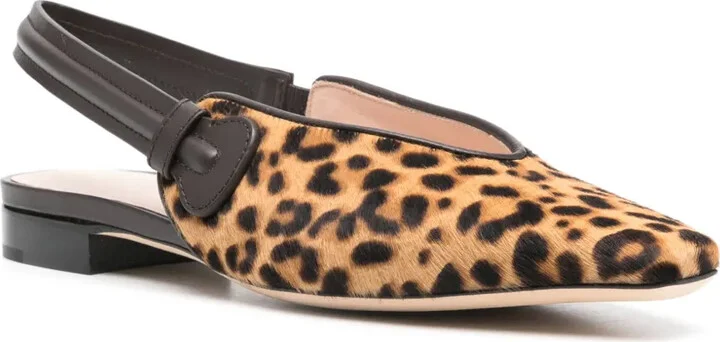 Leopard-Print Ballerina Shoes - Image 2