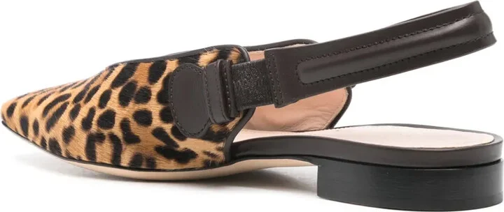 Leopard-Print Ballerina Shoes - Image 3