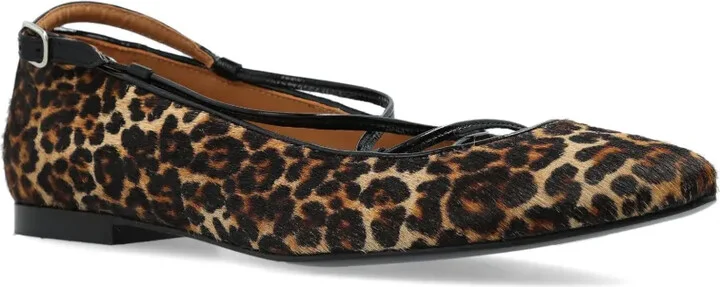 Leopard-Print Ballerina Shoes - Image 2