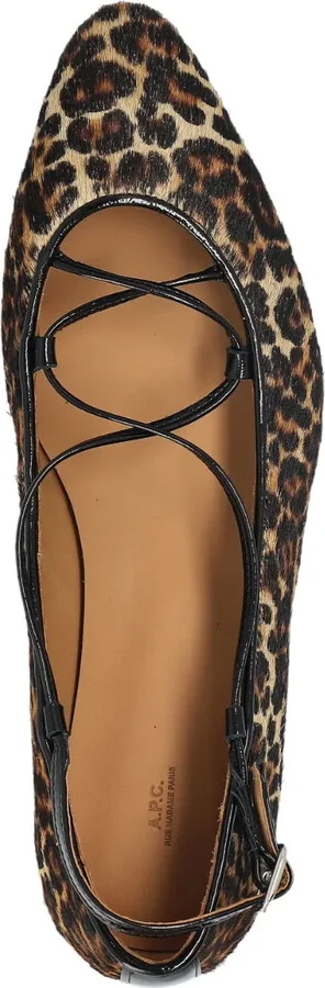 Leopard-Print Ballerina Shoes - Image 4