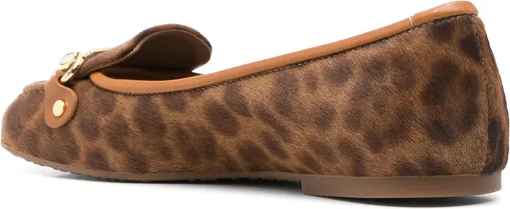 Leopard-Print Ballerina Shoes - Image 3
