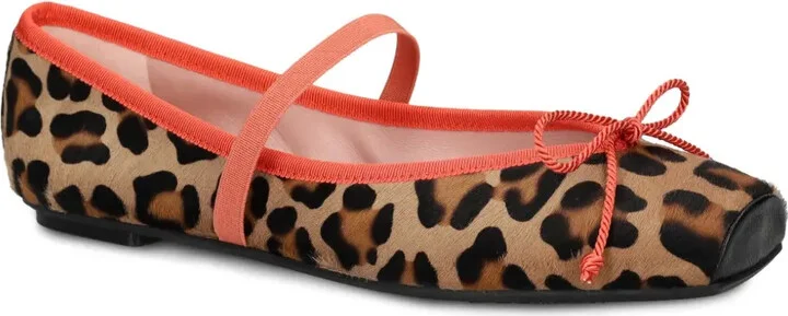 Leopard-Print Ballerina Shoes - Image 2