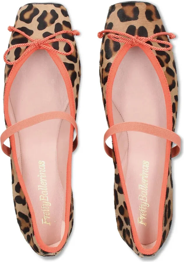 Leopard-Print Ballerina Shoes - Image 4