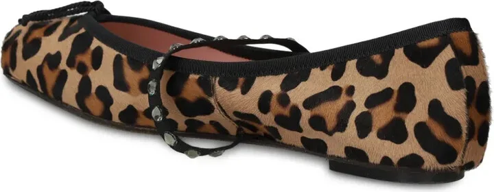 Leopard-Print Ballerina Shoes - Image 3