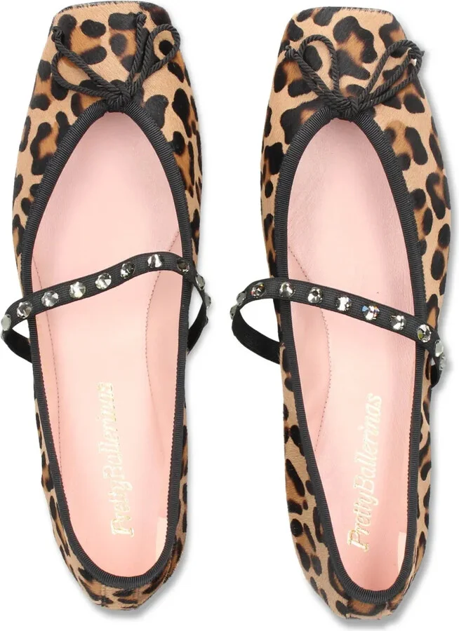 Leopard-Print Ballerina Shoes - Image 4