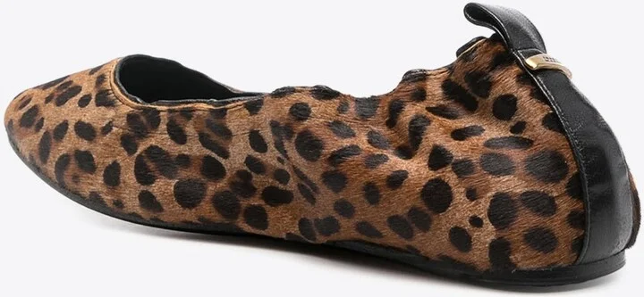 Leopard Print Ballet Flats - Image 2