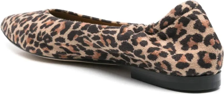 Leopard-Print Ballet Flats - Image 3