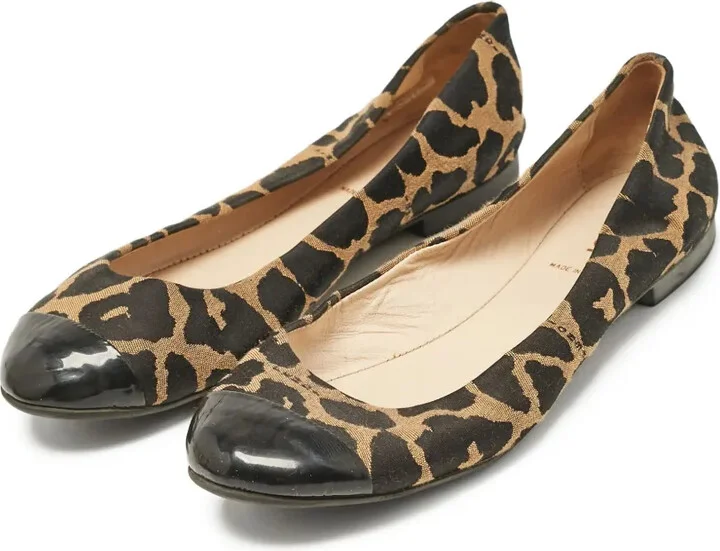 Leopard-Print Ballet Flats - Image 3
