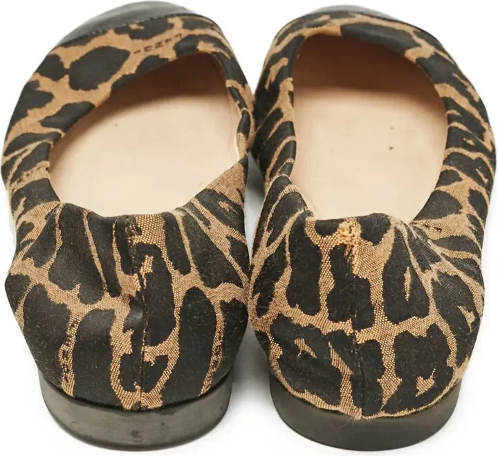 Leopard-Print Ballet Flats - Image 4