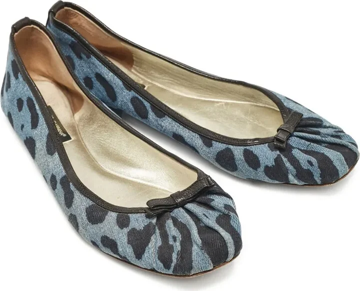 Leopard-Print Ballet Flats - Image 2