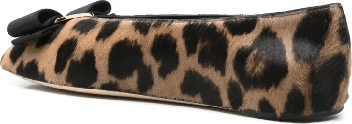 Leopard-Print Ballet Flats - Image 3