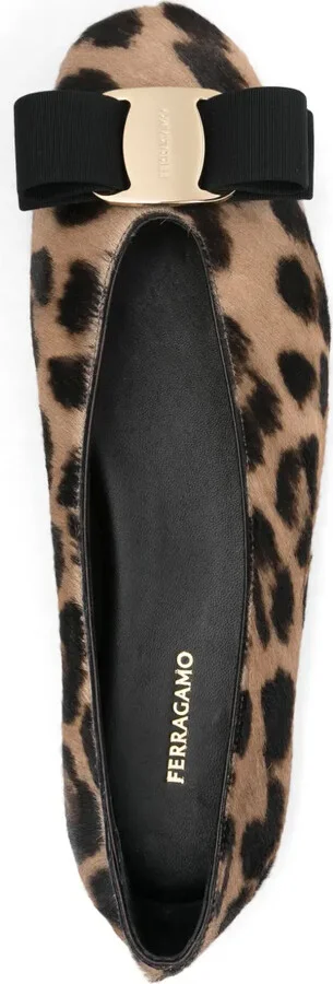 Leopard-Print Ballet Flats - Image 4