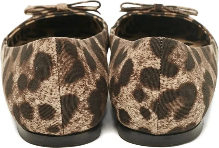 Leopard-Print Ballet Flats - Image 3