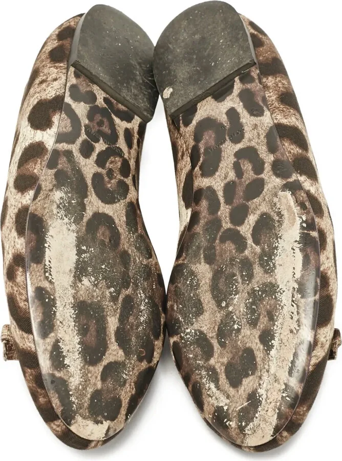 Leopard-Print Ballet Flats - Image 5