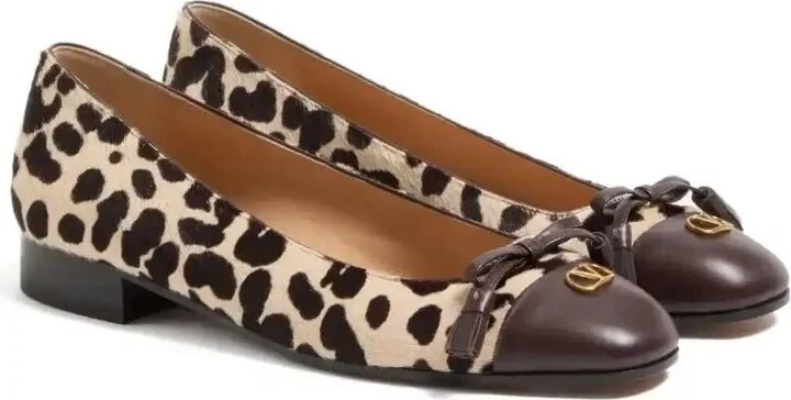 Leopard Print Ballet Flats - Image 2
