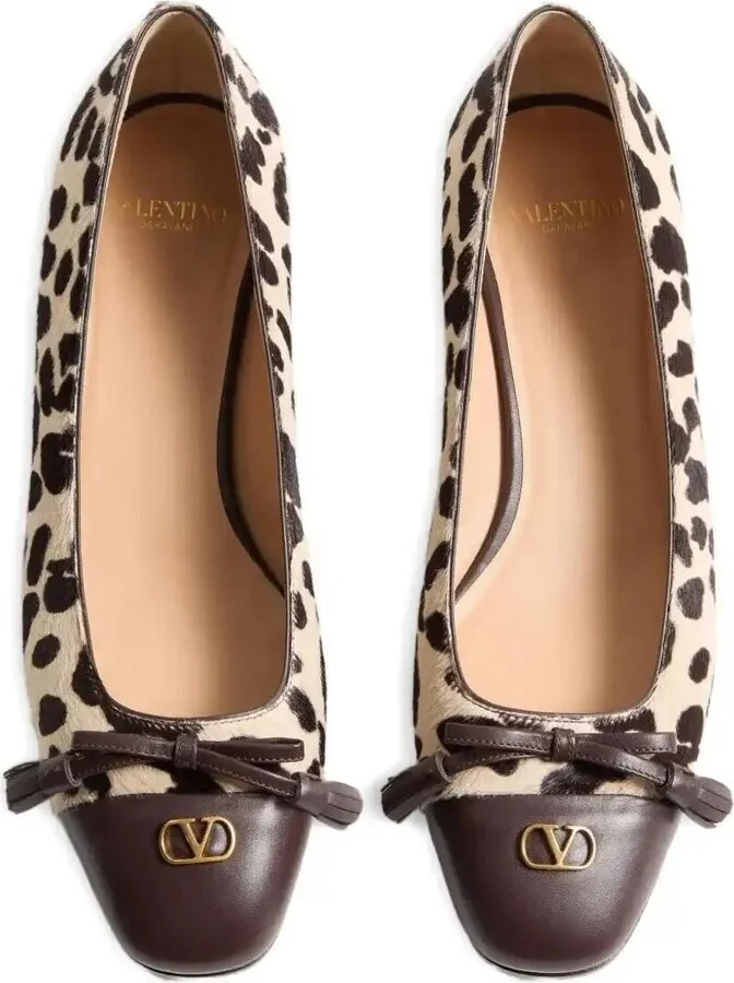 Leopard Print Ballet Flats - Image 3