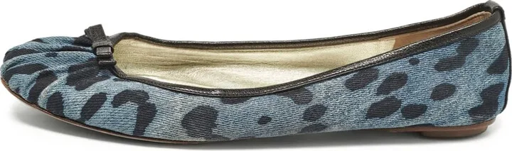 Leopard-Print Ballet Flats