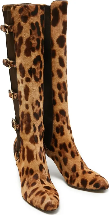Leopard-Print Boots - Image 2