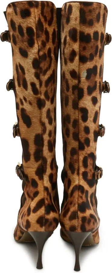 Leopard-Print Boots - Image 3