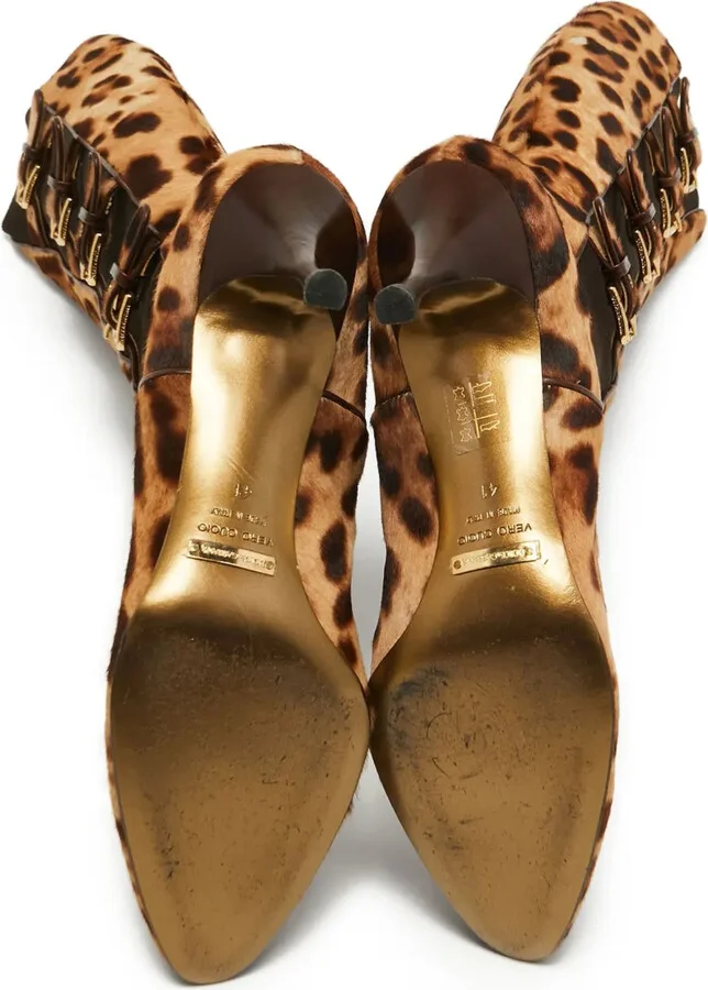 Leopard-Print Boots - Image 4