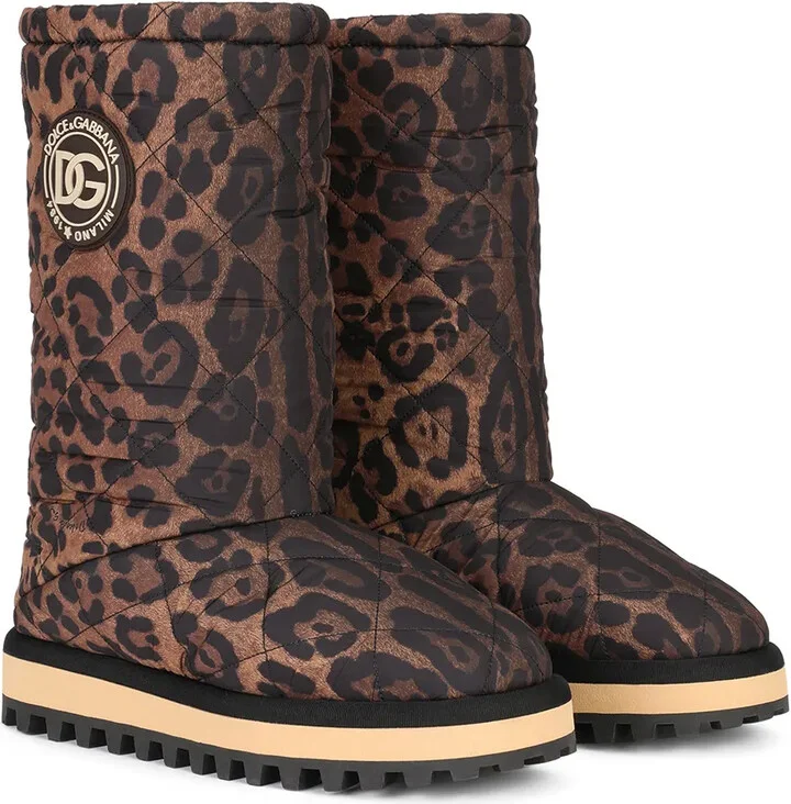 Leopard-Print Boots - Image 2