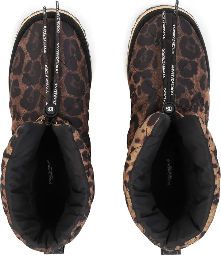 Leopard-Print Boots - Image 4
