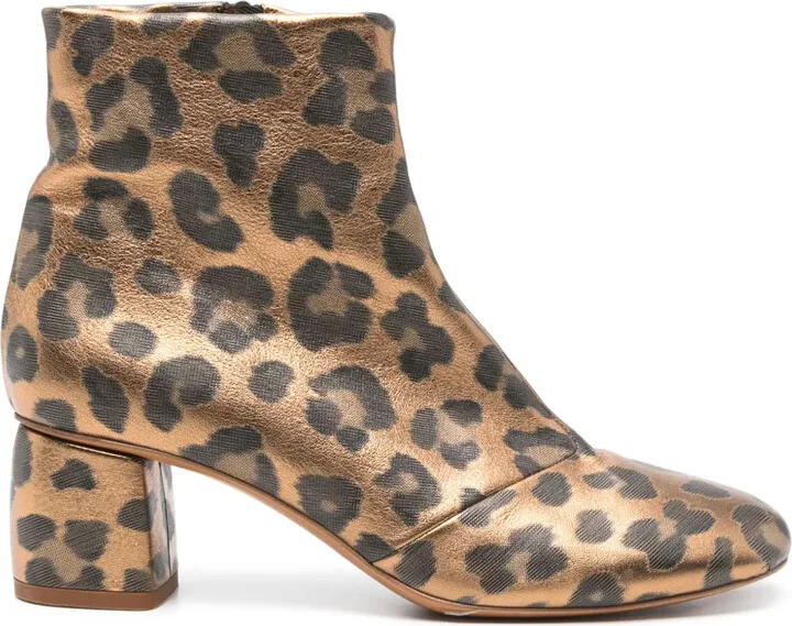Leopard-Print Boots