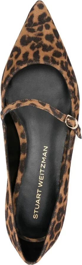 Leopard Print Buckle Flats - Image 4
