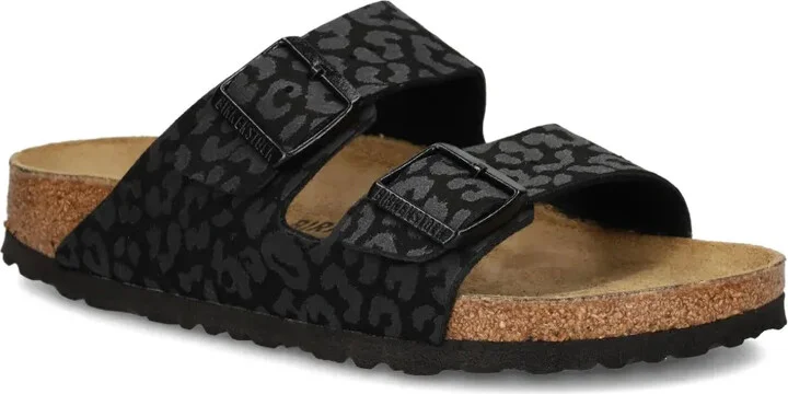 Leopard-Print Buckle Sandals - Image 2