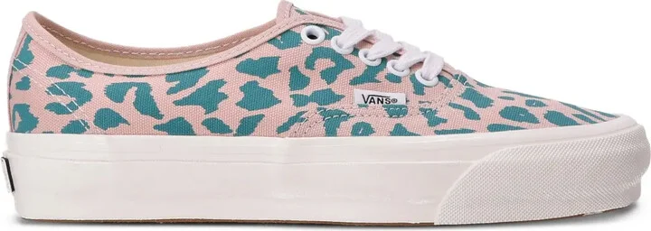 Leopard-Print Canvas Sneakers