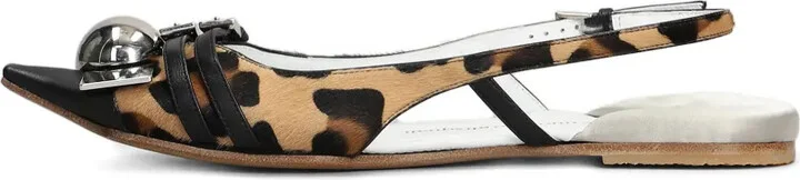 Leopard-Print Flat Pumps - Image 4