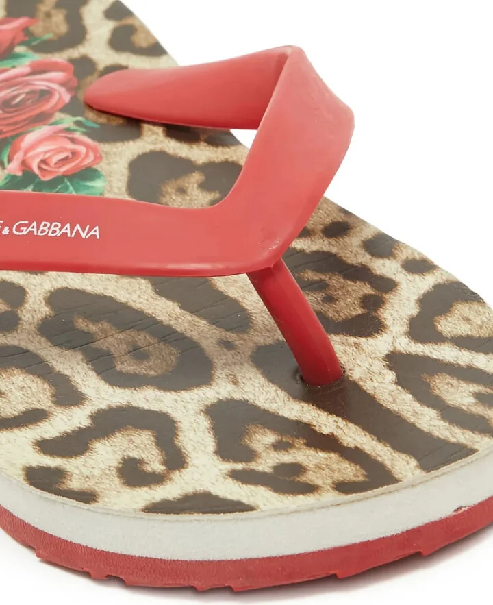 Leopard-Print Flip Flops - Image 4