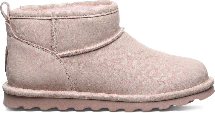 Leopard Print Genuine Shearling Lined Bootie - Image 2
