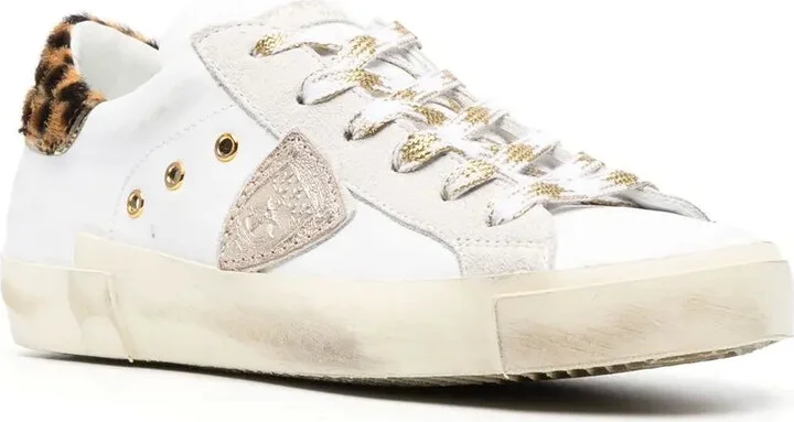 Leopard-Print Heel-Counter Sneakers - Image 2