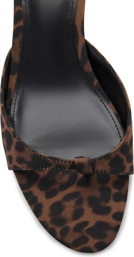 Leopard Print Kitten Heel Sandal - Image 3