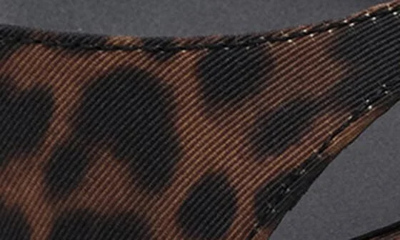 Leopard Print Kitten Heel Sandal - Image 5