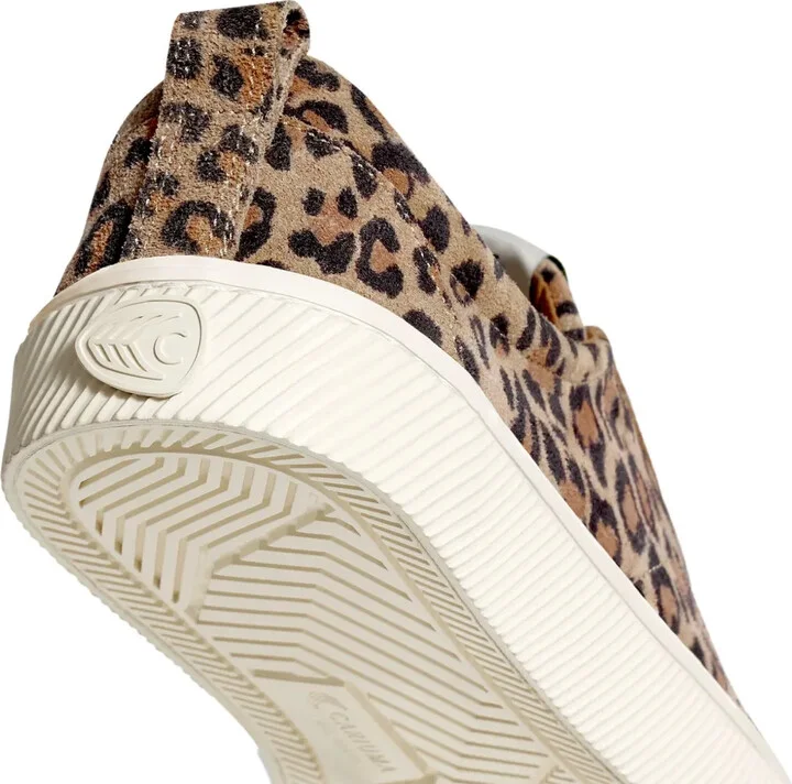 Leopard-Print Lace-Top Sneakers - Image 3
