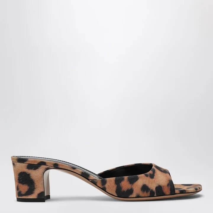 Leopard print Lara Mule sandal