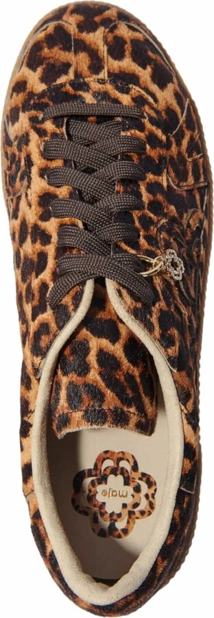 Leopard print leather sneakers - Image 4