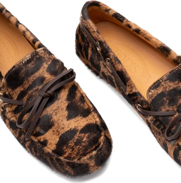 Leopard-Print Loafers - Image 3