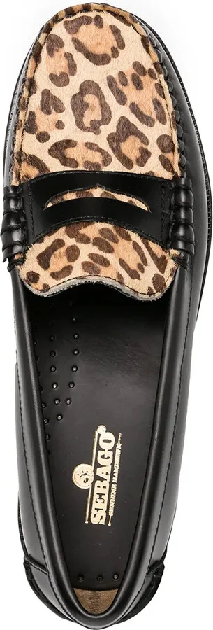 Leopard-Print Loafers - Image 4