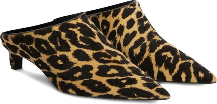 Leopard-Print Mules - Image 2
