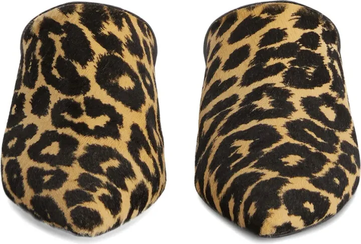 Leopard-Print Mules - Image 3
