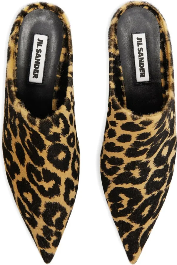 Leopard-Print Mules - Image 4