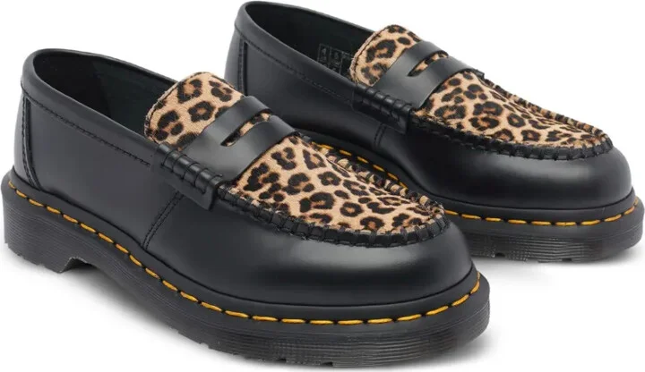 Leopard-Print Penny Loafers - Image 2