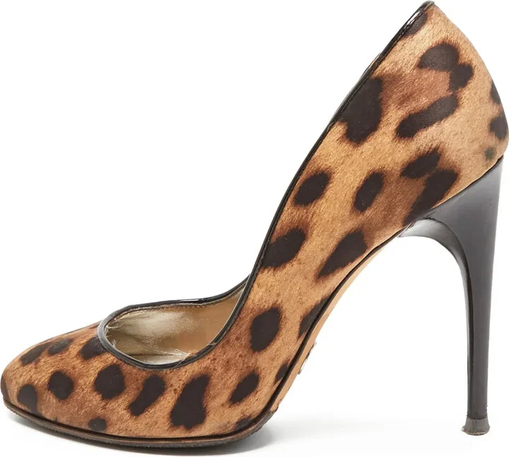 Leopard-Print Pumps