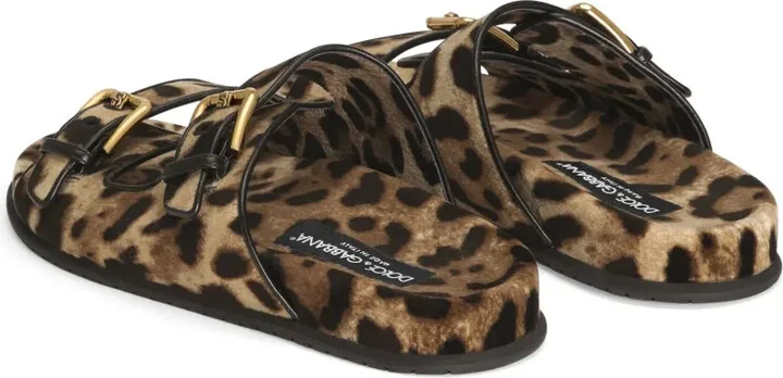 Leopard-Print Sandals - Image 3