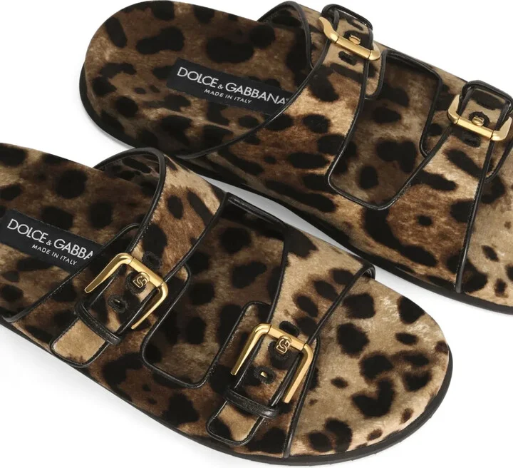 Leopard-Print Sandals - Image 4
